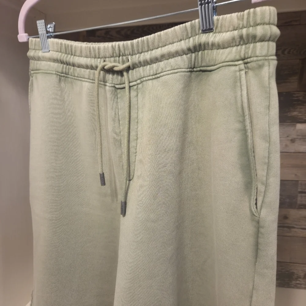 The Kooples Olive Men's Athletic Sweater Shorts